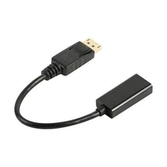 DisplayPort v HDMI prilagojevalec, DP zaslon vrata HDMI pretvornik moški žensko zlato-oklopljen kabel za Lenovo Dell, HP in druge blagovne znamke