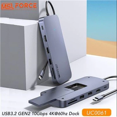 Infiniti Pro USB3.2 GEN2 Dock 4K60HZ 10Gbps M.2 ohišje za MacBook Pro