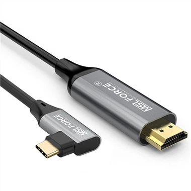 90-stopinjski kabel USB C v HDMI IPhone15 Pro Max